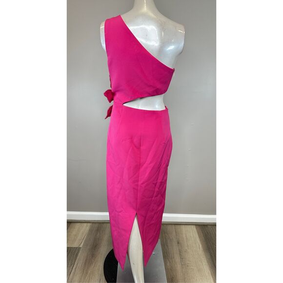 NWT PatBO FLOWER APPLIQUE MIDI DRESS SIZE US 4 $825 - Picture 11 of 13